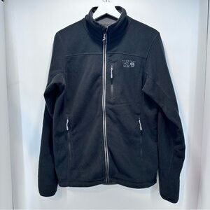 Mountain Hardwear Fleece Jacket‎ Mens Sm Full Zip Embroidered Hiking Outdoors